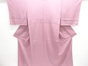 未使用品　絽一つ紋色無地着物